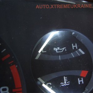 Приборка от Toyota ED (Температура и давление масла)
