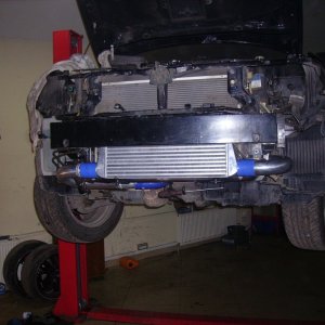 Mitsubishi Outlander Turbo - Кулер установлен