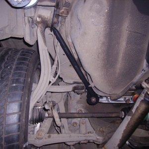 Mitsubishi Lancer Evolution IX [Butcher] - Усиление крепежа заднего редуктора