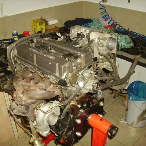 Mitsubishi Outlander Turbo - Мотор собран