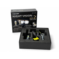 CARLAMP Night Vision GEN2 H11 (NVGH11) Світлодіодні LED лампи 5000LM 5500K